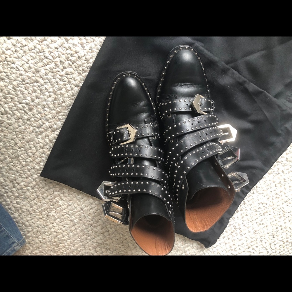 Givenchy studded boot sz 36
